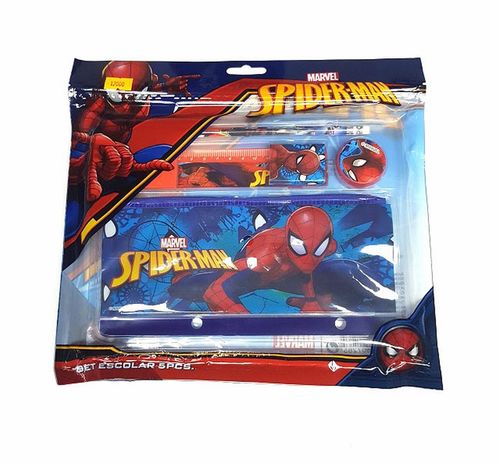 Set escolar 5 piezas Spiderman Marvel