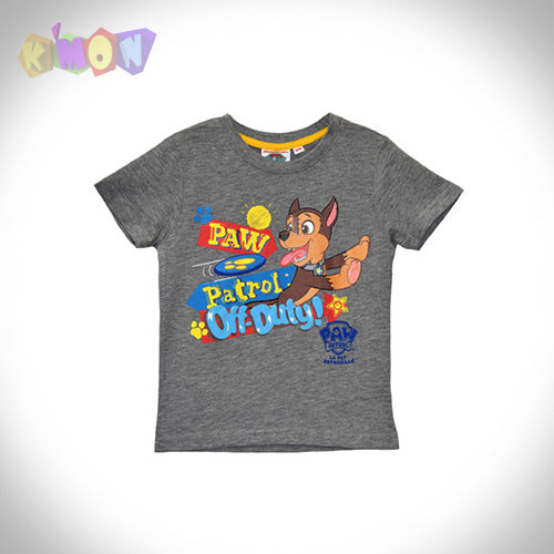 Camiseta PAW PATROL manga Corta  4 años