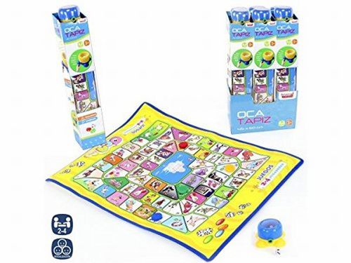 Juego de la oca con lanzador automático