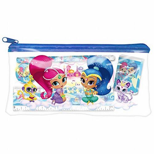 Estuche portatodo y accesorios Shimmer and Shine 22 x 3 x 10 cm