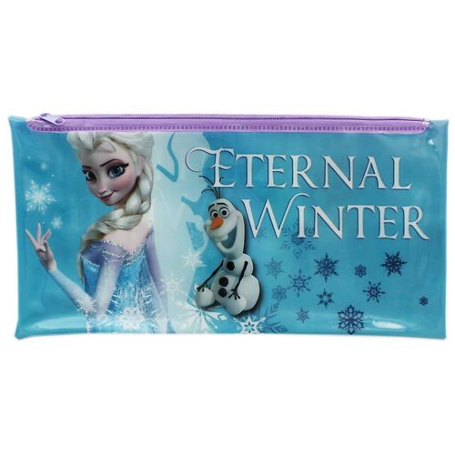 Estuche portatodo Frozen Elsa y Olaf 28 x 15 x cm