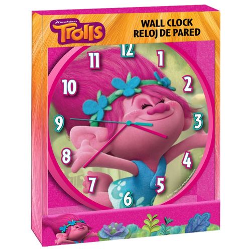 Reloj de pared de Trolls