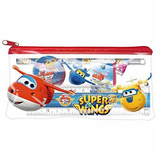 Estuche portatodo y accesorios SuperWings 22 x 3 x 10 cm