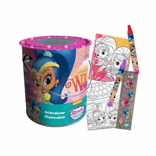 Set cubo coloreable Shimmer and Shine