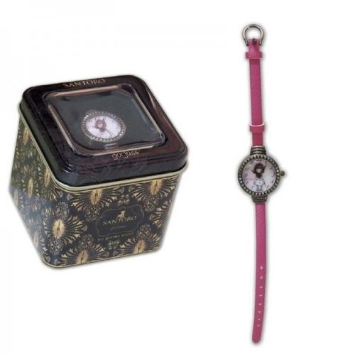 Reloj de pulsera analógico en caja Gorjuss