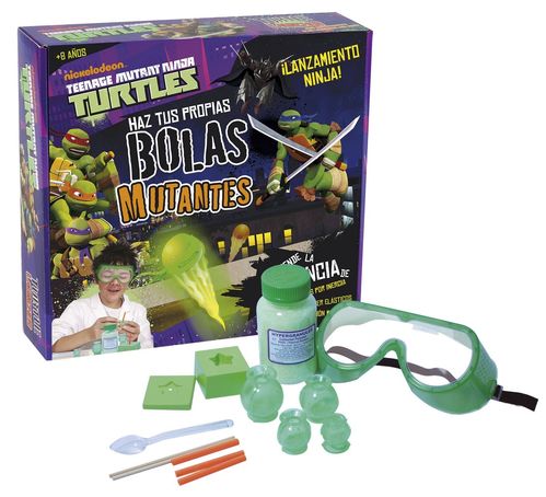 Juego crea tus bolas mutantes Tortugas Ninja