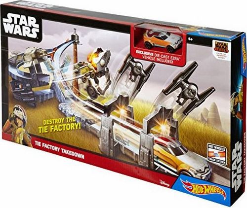 Pista Hot Wheels Star Wars The Factory