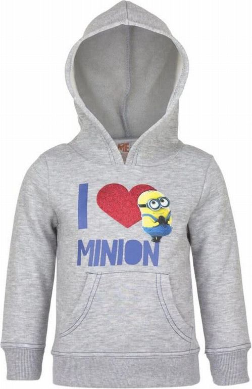 Jersey gris Minions "Love" 3 años