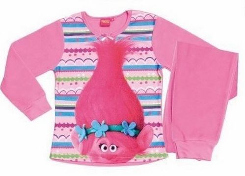 Pijama polar de Trolls  12 años