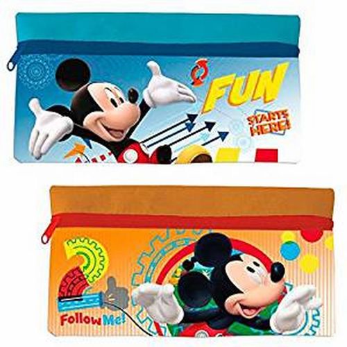 Estuche portatodo plano Mickey Mouse Disney 12 x 20 cm