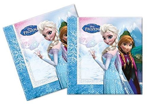 Pack 20 servilletas Frozen 33 cm