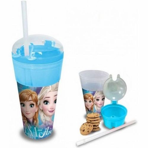 Vaso compartimento 2 en 1 de Frozen