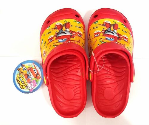 Zuecos para playa de Super Wings rojo  32/33