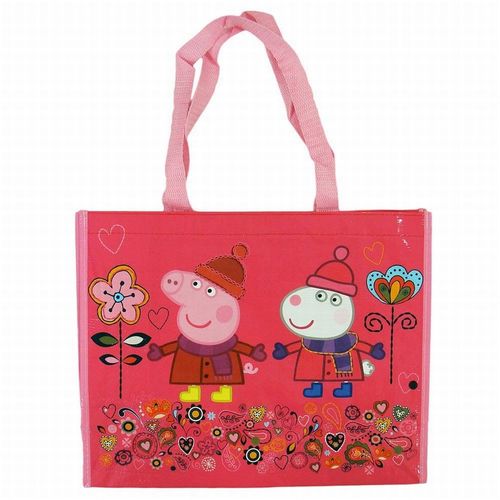 Bolsa shopping de Peppa Pig 38 x 38 x 12 cm