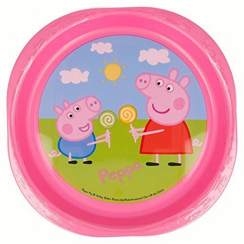 Set 3 platos plástico Peppa Pig