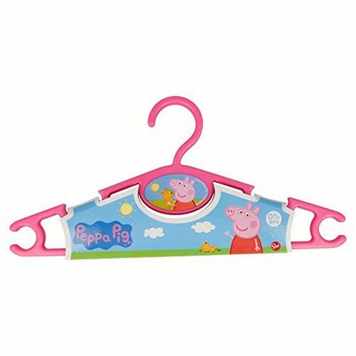 Set de 3 perchas de Peppa Pig