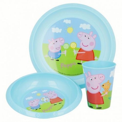 Set de 3 piezas de Peppa Pig