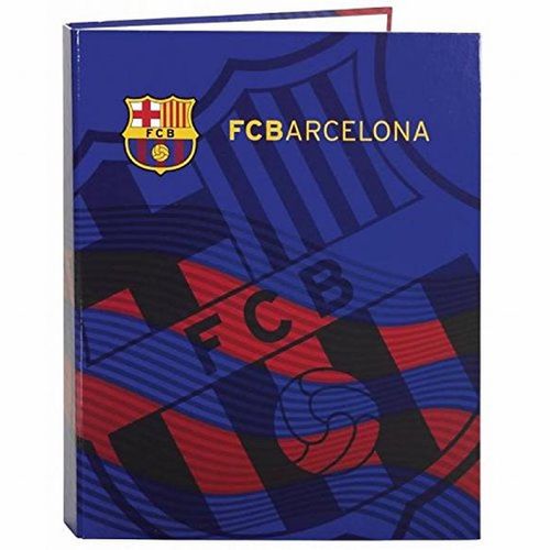 Carpeta con anillas mixtas del F.C.Barcelona