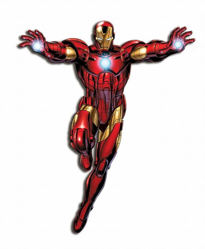 figura articulada iron man