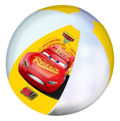 Pelota de playa hinchable Cars Rayo McQueen 45cm