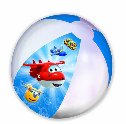 Pelota playa hinchable Super Wings 45cm