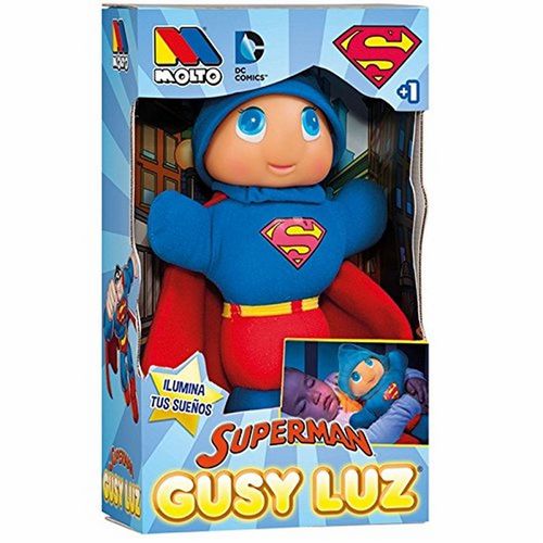 Gusy luz Superman Dc Comics Moltó 31 cm