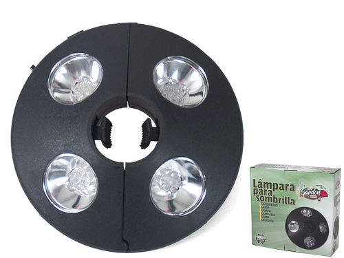 Lámpara para sombrilla 24 Leds 20 cm