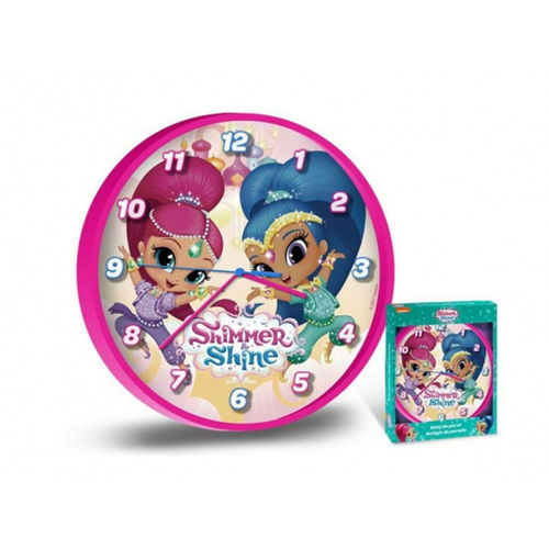 Reloj de pared Shimmer and Shine 25cm