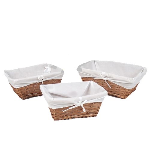 Set de 3 cajas Italica Miel Lazo