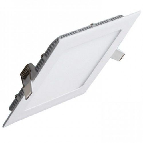 Downlight led empotrable marco blanco cuadrado 9W 