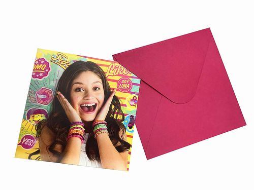 Tarjeta felicitación lenticular 3D Soy Luna