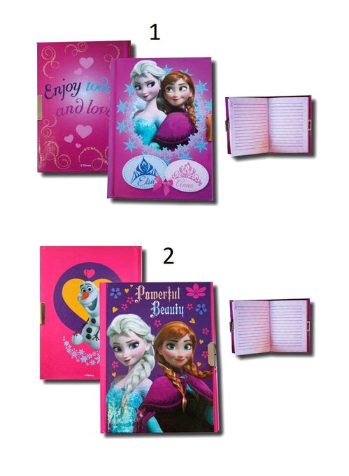 Diario candado Frozen 10 x 15 cm