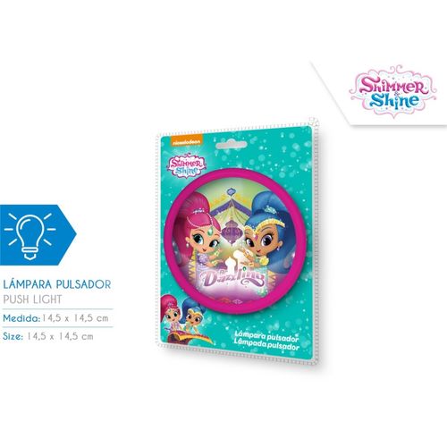 Lámpara pulsador quitamiedos Shimmer and Shine