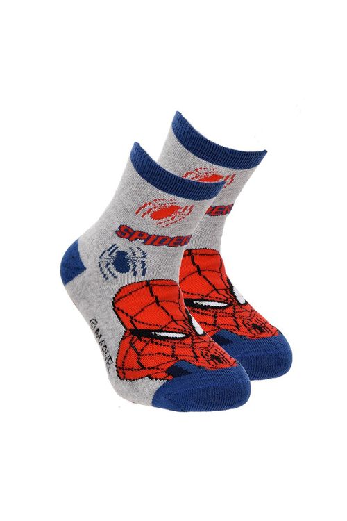 Calcetines antideslizantes Spiderman grises