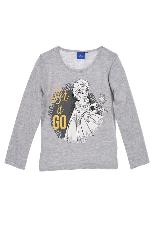 Camiseta manga larga Frozen Elsa gris