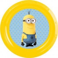 Plato plástico Minions 22 cm