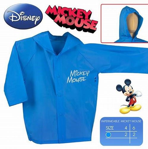 Impermeable de Mickey Mouse