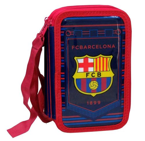 Estuche plumier triple FC.Barcelona