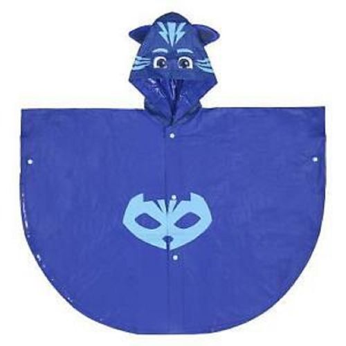 Impermeable poncho azul de Pj Masks