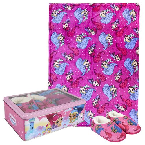 Set de invierno en caja metálica de Shimmer and Shine