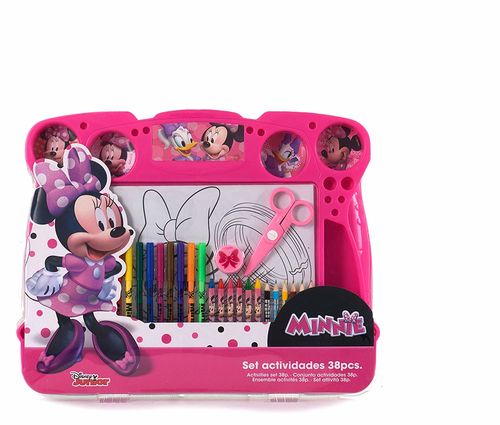 Minnie Set Actividad Creativas 38 Piezas Color Rosa