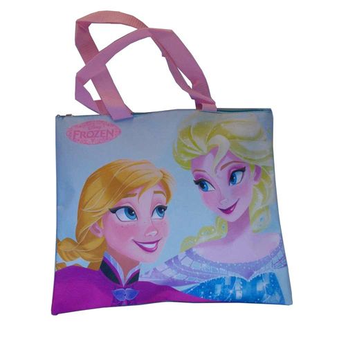 Bolsa playa con cremallera de polyester de Frozen