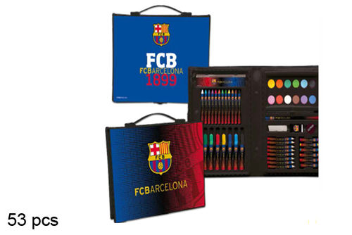 Set papelería 53 piezas FC. Barcelona