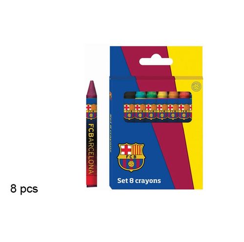 Set 8 ceras de colores FC.Barcelona