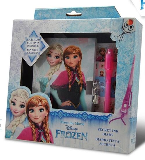 Set diario boligrafo magico Frozen Disney