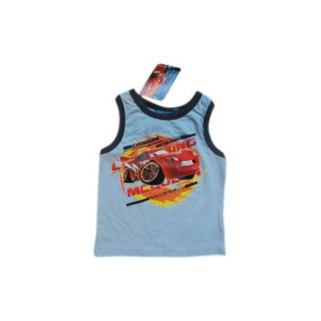 Camiseta azul Rayo McQueen Cars Talla 8