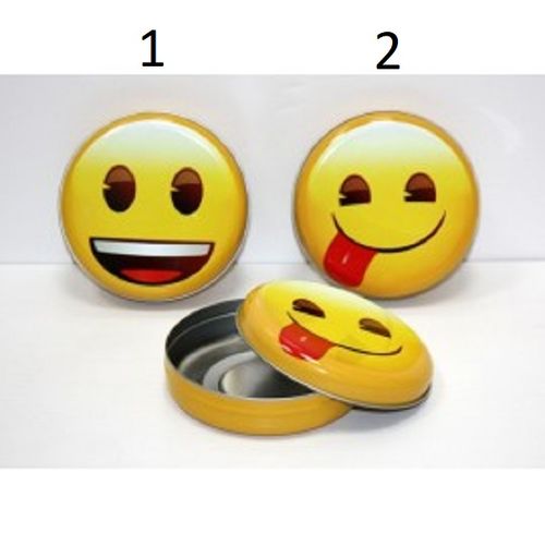 Caja metálica de Emoticonos Emoji