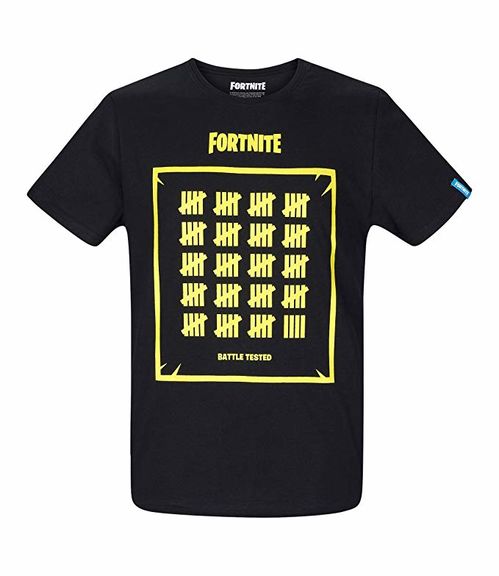 Camiseta manga corta adulto Fornite Battle Tested