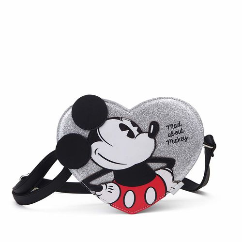 Bolso corazón Mad about Mickey 16cm