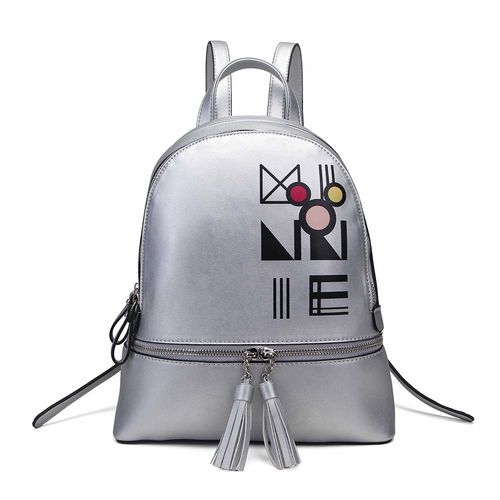 Mochila Minnie Metallic 30x24x11cm